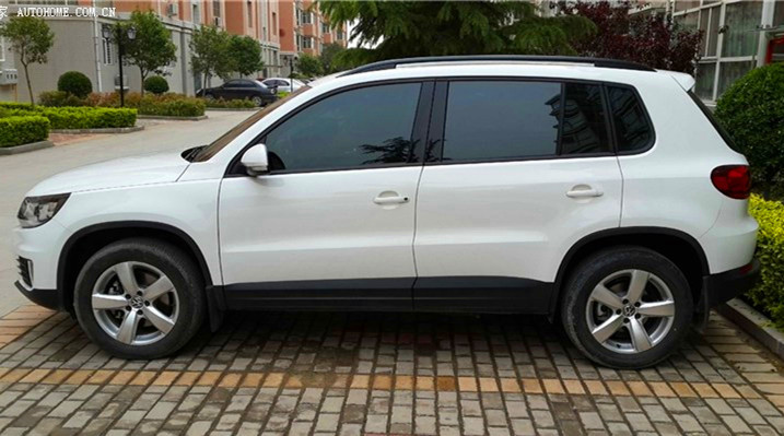 new VolksWagon TIGUAN with driver, USD140/day!