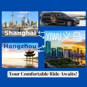 Shanghai, Hangzhou transfer to Yiwu